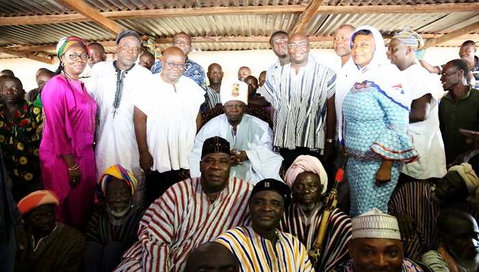 The NPP delegation with the Regent of Dagbon, Kampakuya Naa Abdulai Yakubu Andani The NPP delegation with the Regent of Dagbon, Kampakuya Naa Abdulai Yakubu Andani